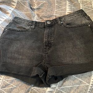 Target, Black High Rise Shorts